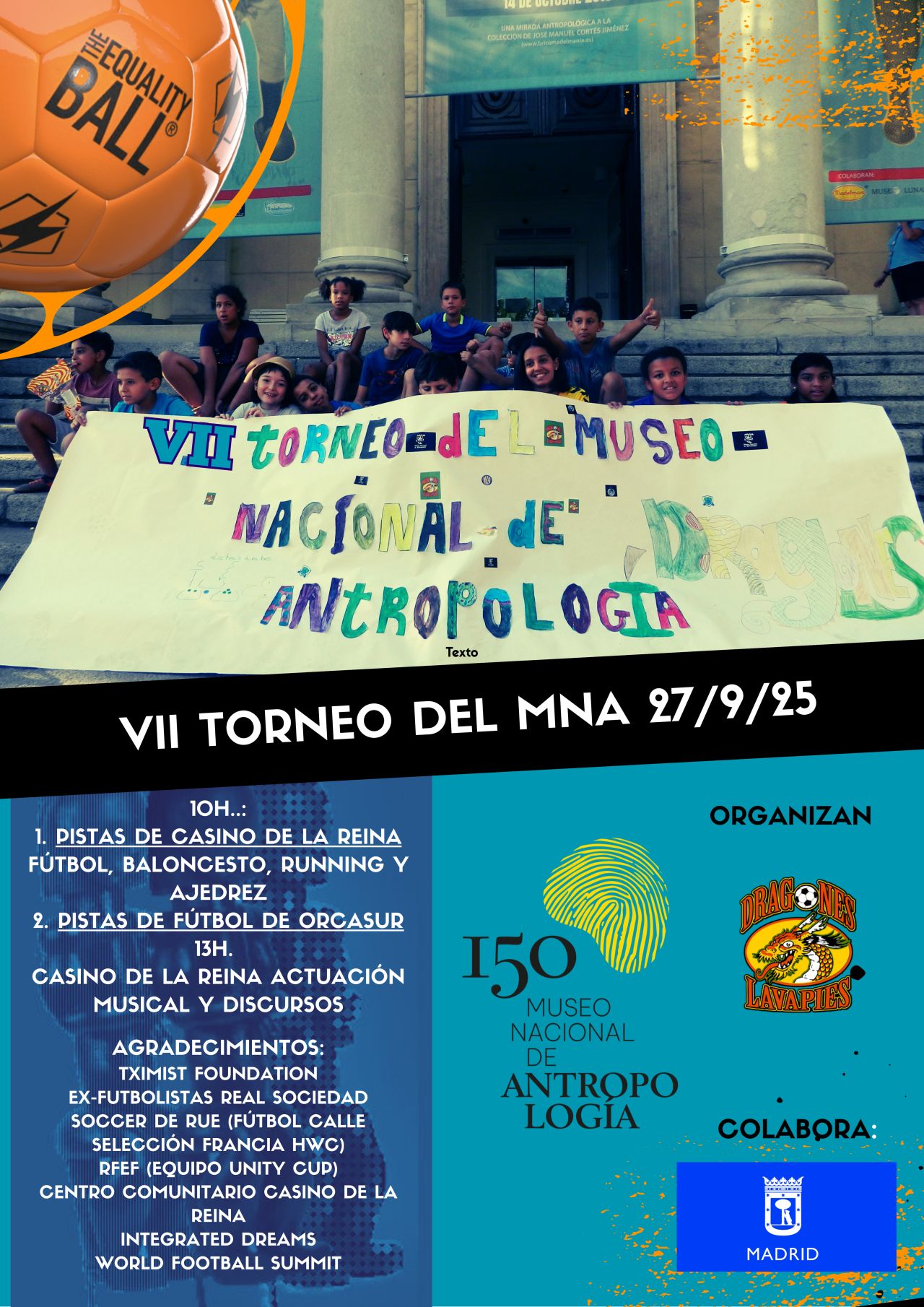 Dragones de Lavapiés, torneo MNA, Museo Antropologia