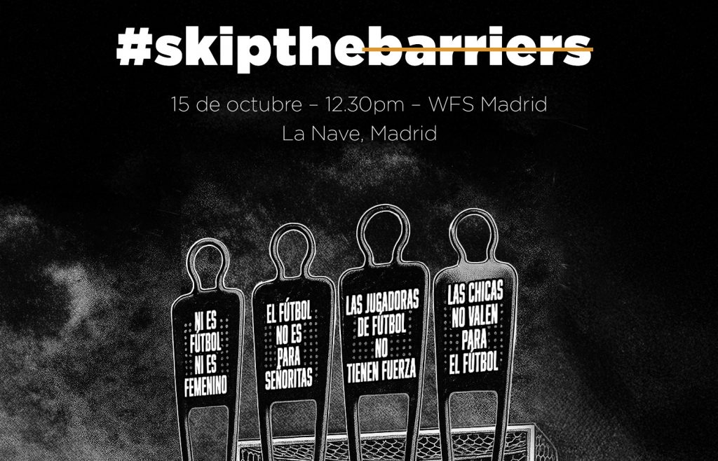 barreras, barriers, liga f, world football summit