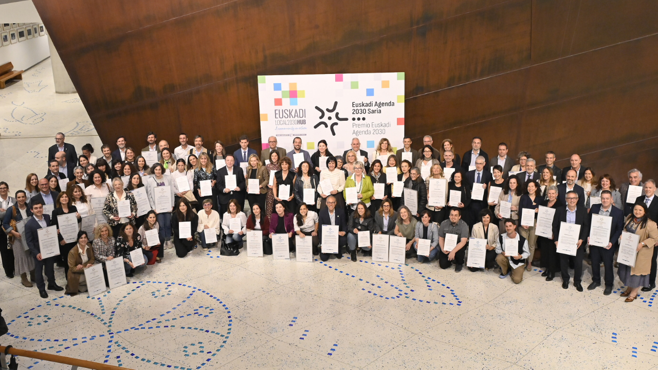 Gobierno vasco, Euskalit, idean, agenda 2030, premio, saria
