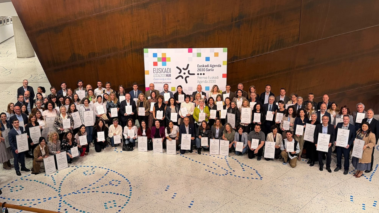 Gobierno vasco, Euskalit, idean, agenda 2030, premio, saria