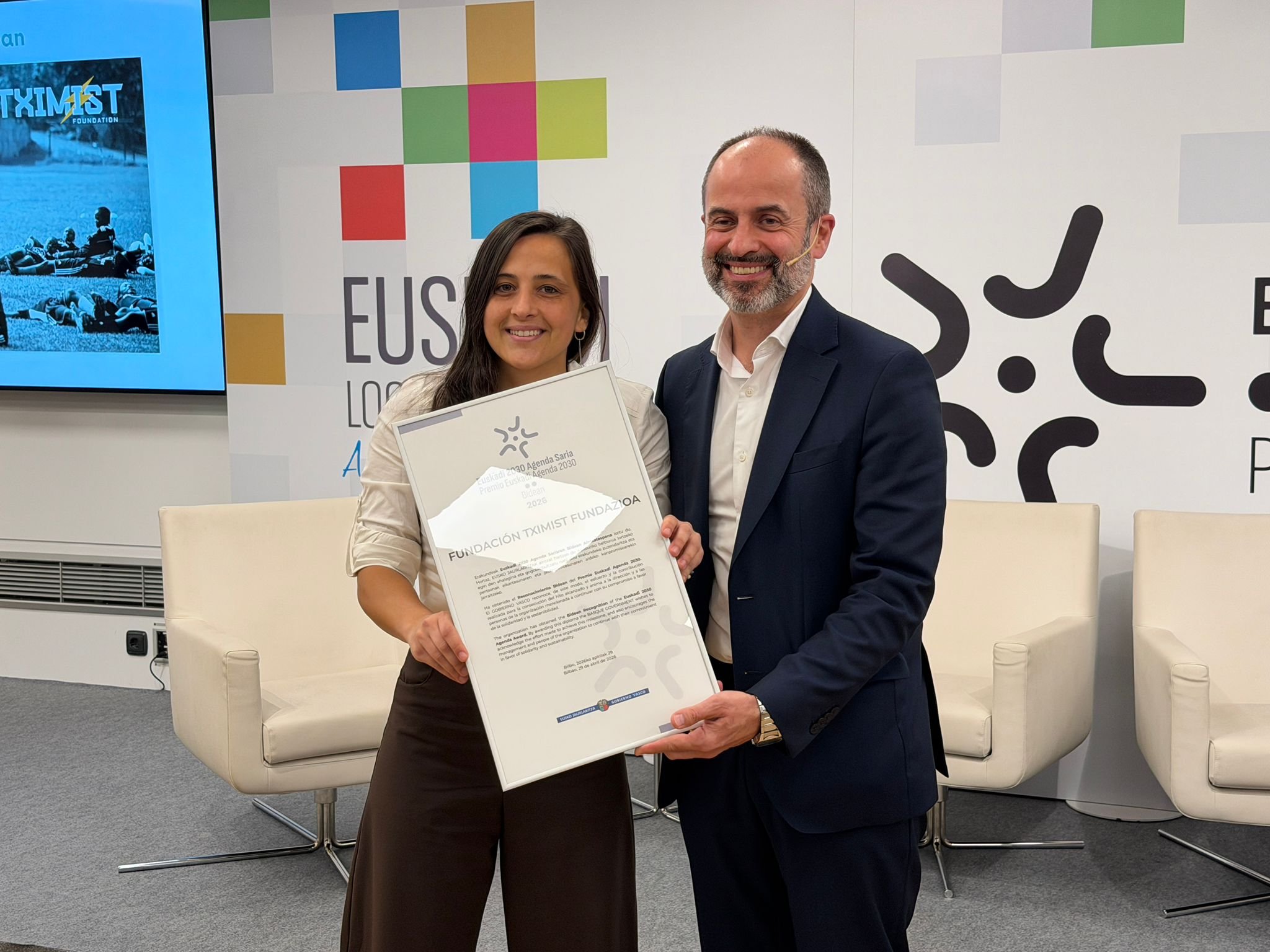 Gobierno vasco, Euskalit, idean, agenda 2030, premio, saria
