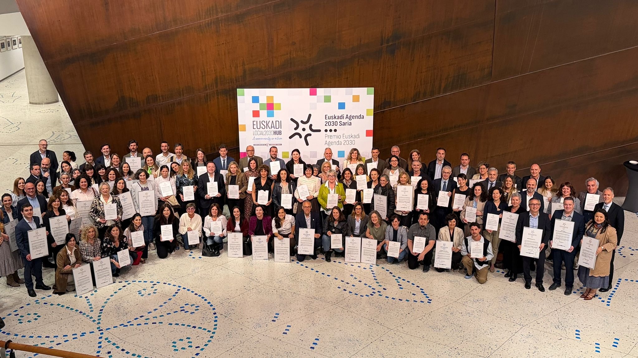 Gobierno vasco, Euskalit, idean, agenda 2030, premio, saria