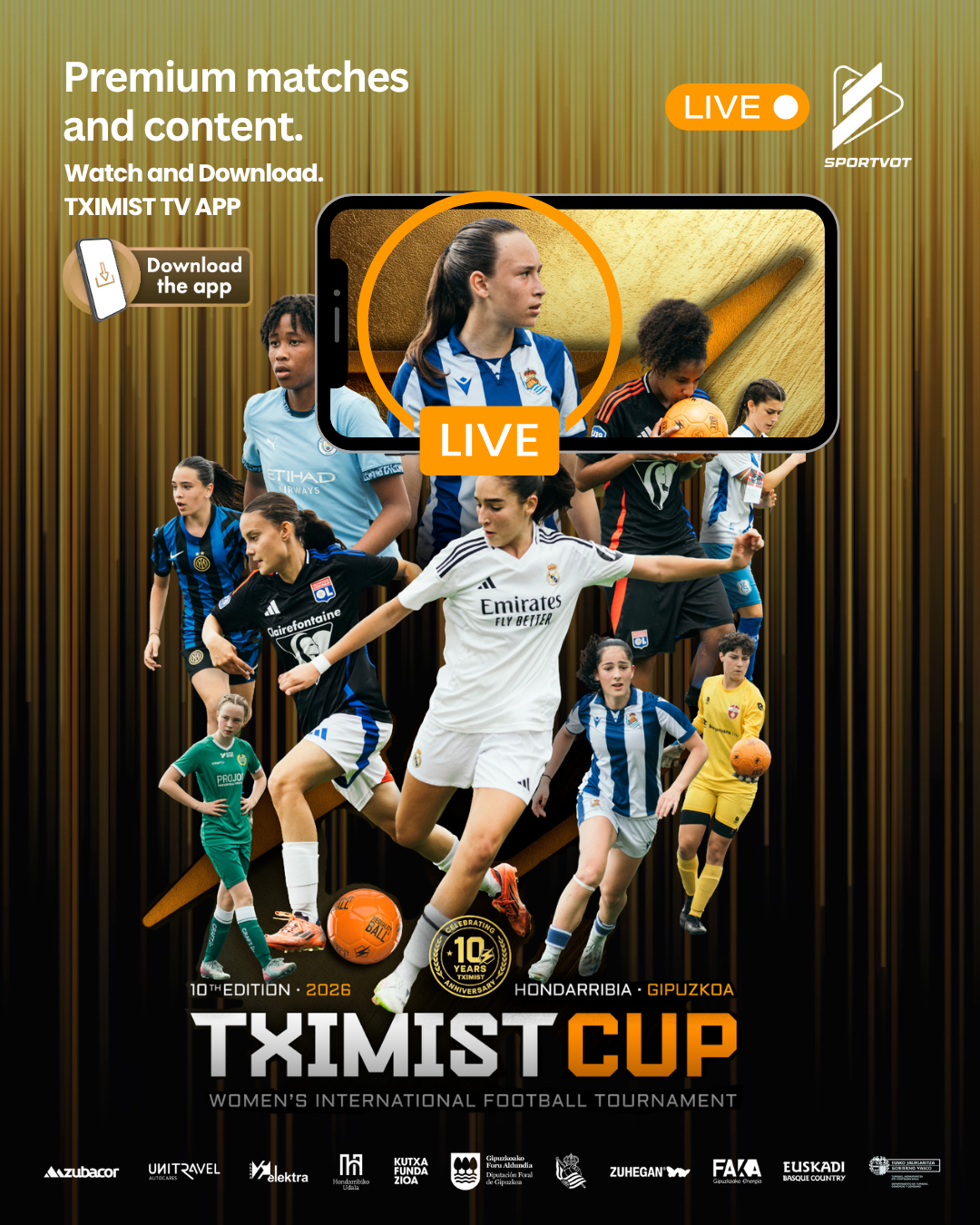 streaming tximist sportvot, partners, retransmitir, live